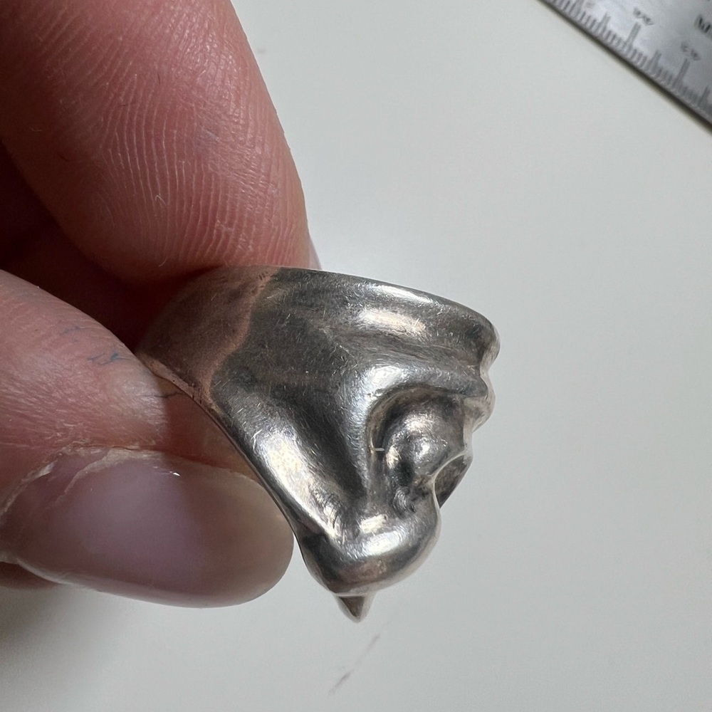 Vintage Sterling silver ring - Picture 11 of 15